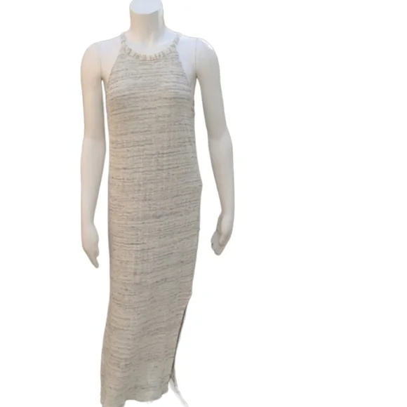 SPLENDID ANTHROPOLOGIE Maxi Dress S Supima Cotton Stretch Bodycon - Picture 3 of 16